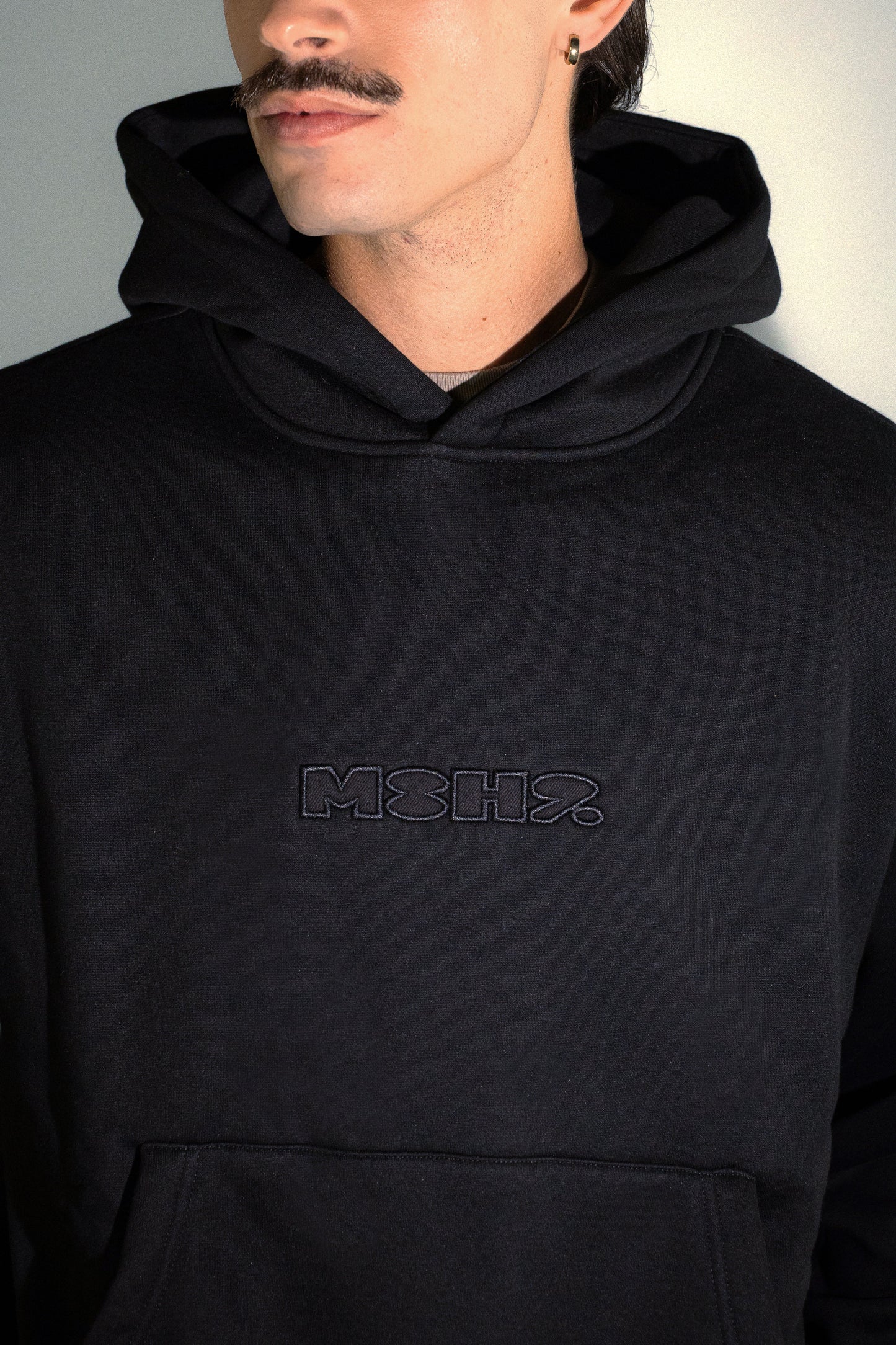 Core Hoodie Black / Black Logo