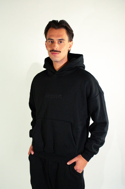 Core Hoodie Black / Black Logo