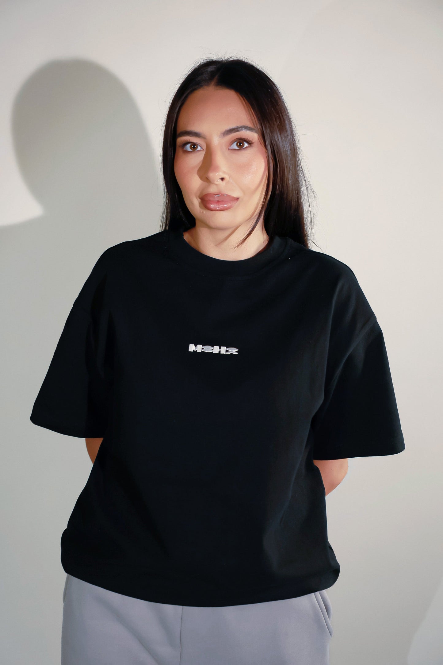 Core Tee Black / White Logo