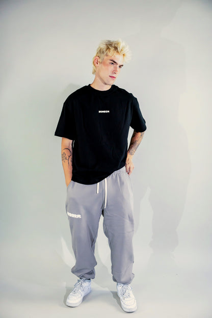 Core Tee Black / White Logo