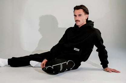 Signature Pants Black / White Logo