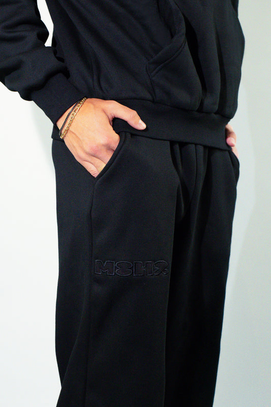 Core Pants Black / Black Logo