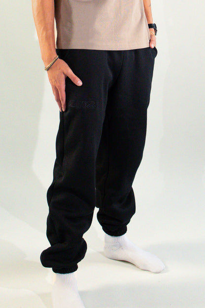 Core Pants Black / Black Logo