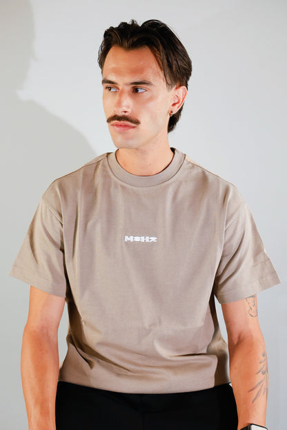 Core Tee Brown / White Logo
