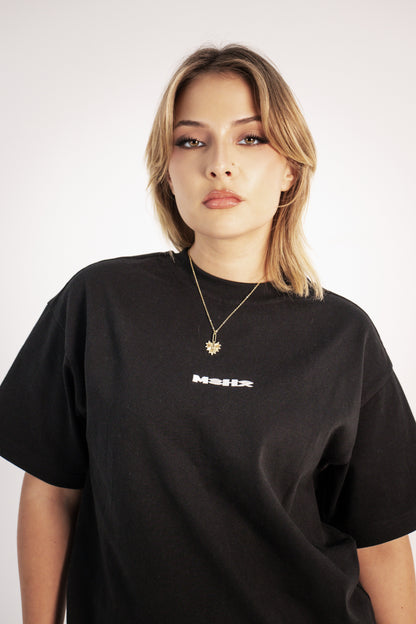 Core Tee Black / White Logo