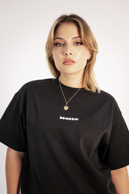 Core Tee Black / White Logo