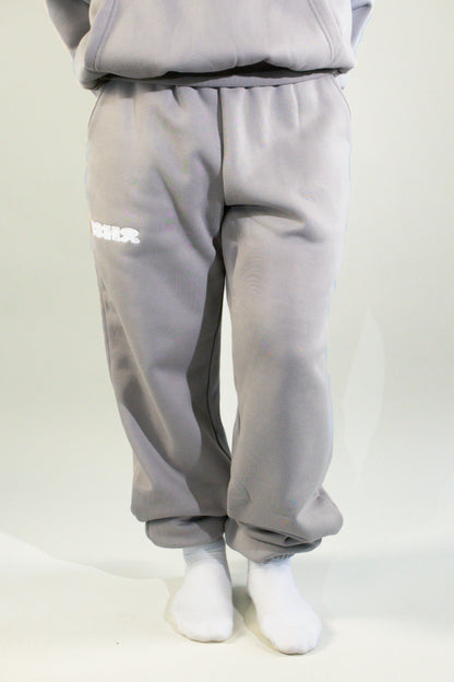 Core Pants Grey / White Logo