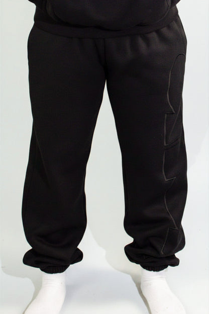 Signature Pants Black / Black Logo