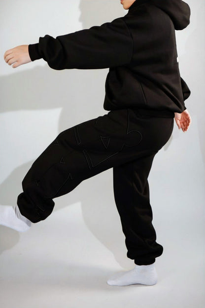 Signature Pants Black / Black Logo