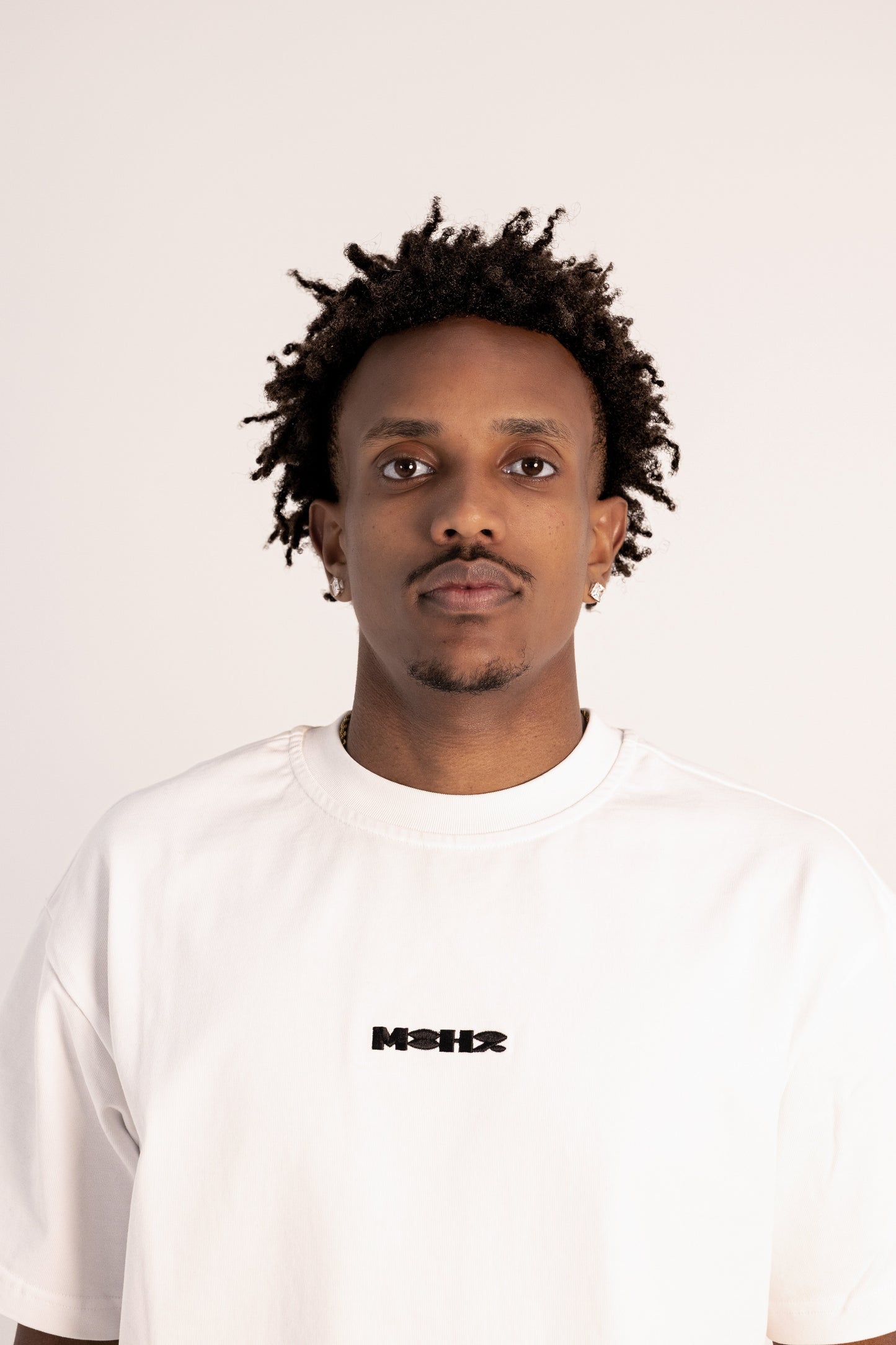 Core Tee White / Black Logo